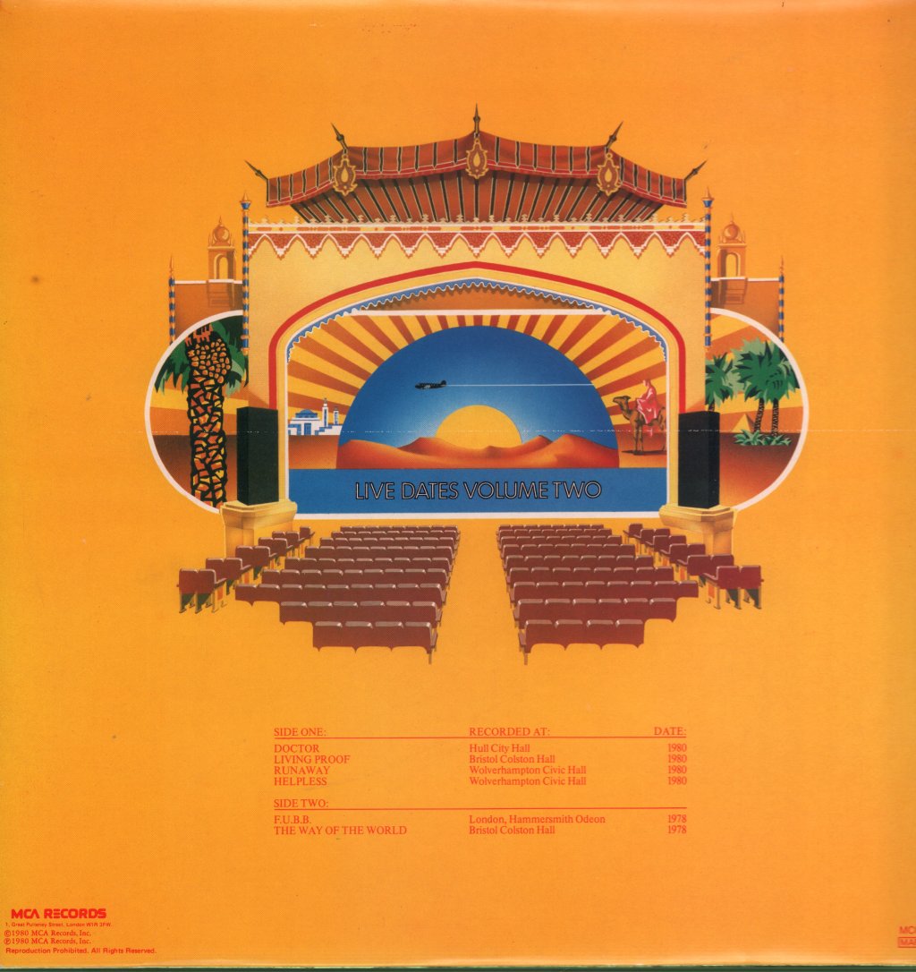Wishbone Ash - Live Dates Volume Two - Double Lp