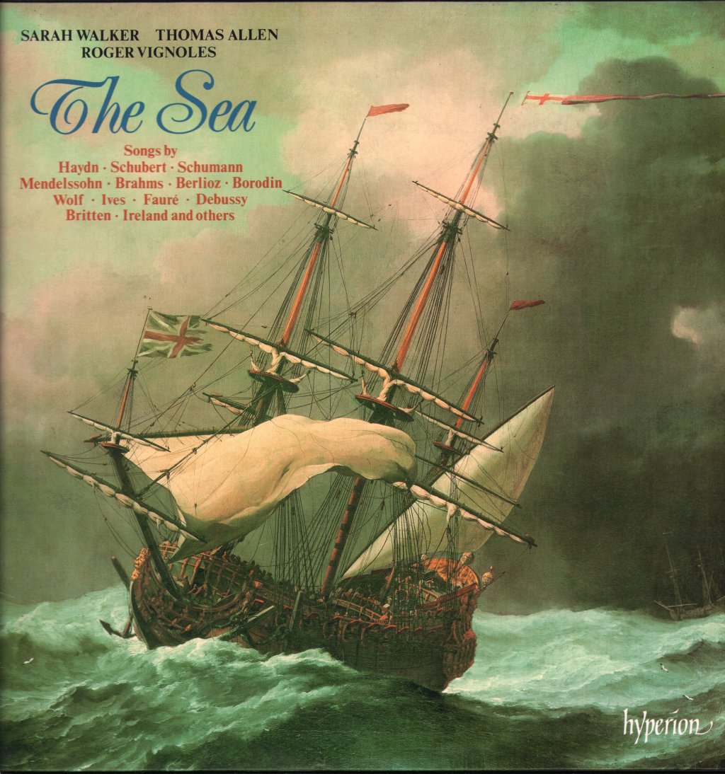 Sarah Walker / Thomas Allen / Roger Vignoles - Sea - Lp