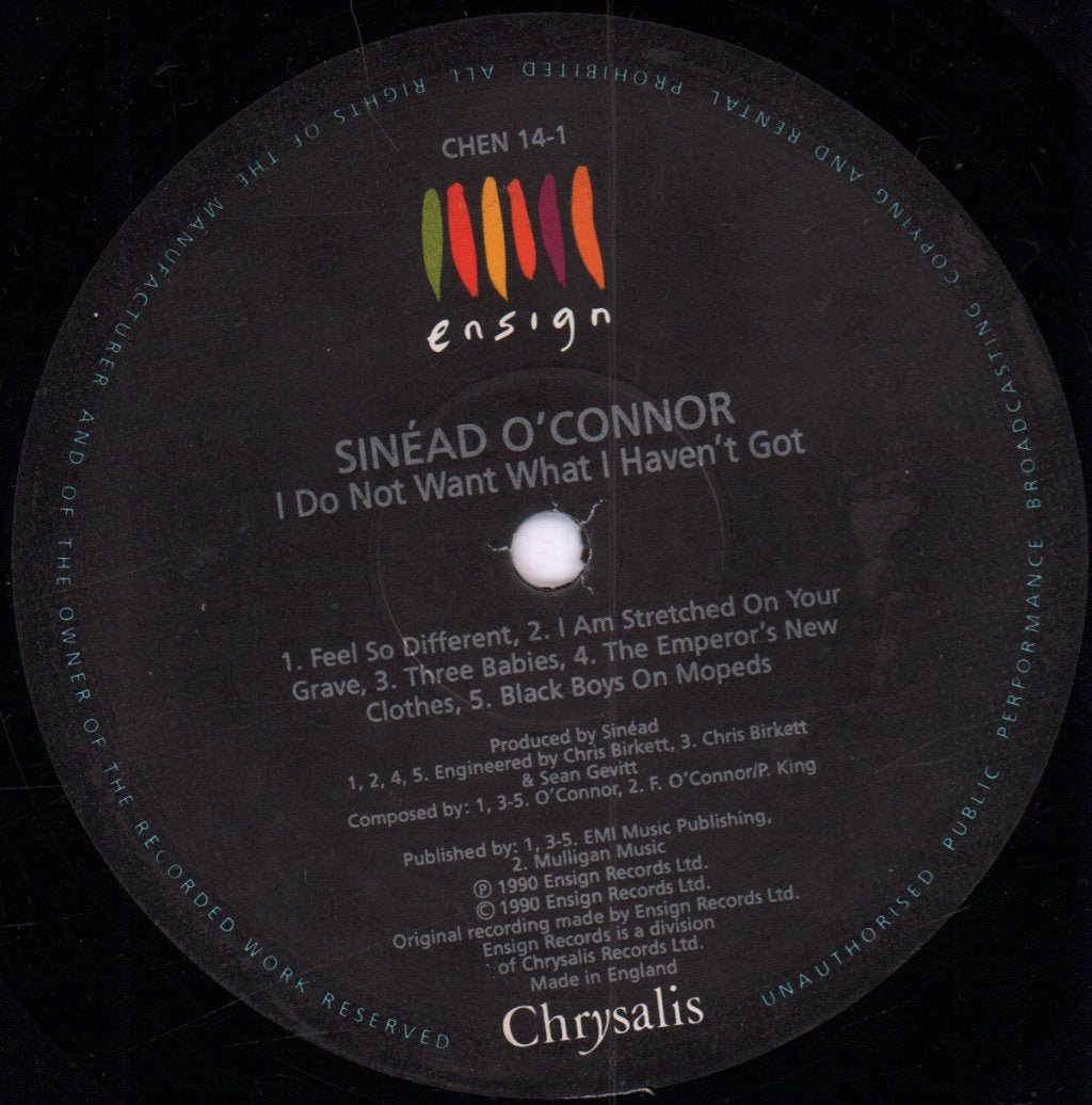 Sinead O'Connor - I Do Not Want What I Haven't Got - Lp