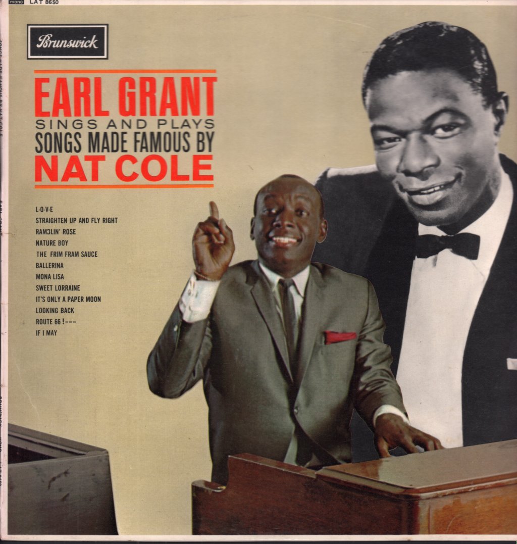 Earl Grant - Songs Made Famous By Nat Cole - Lp