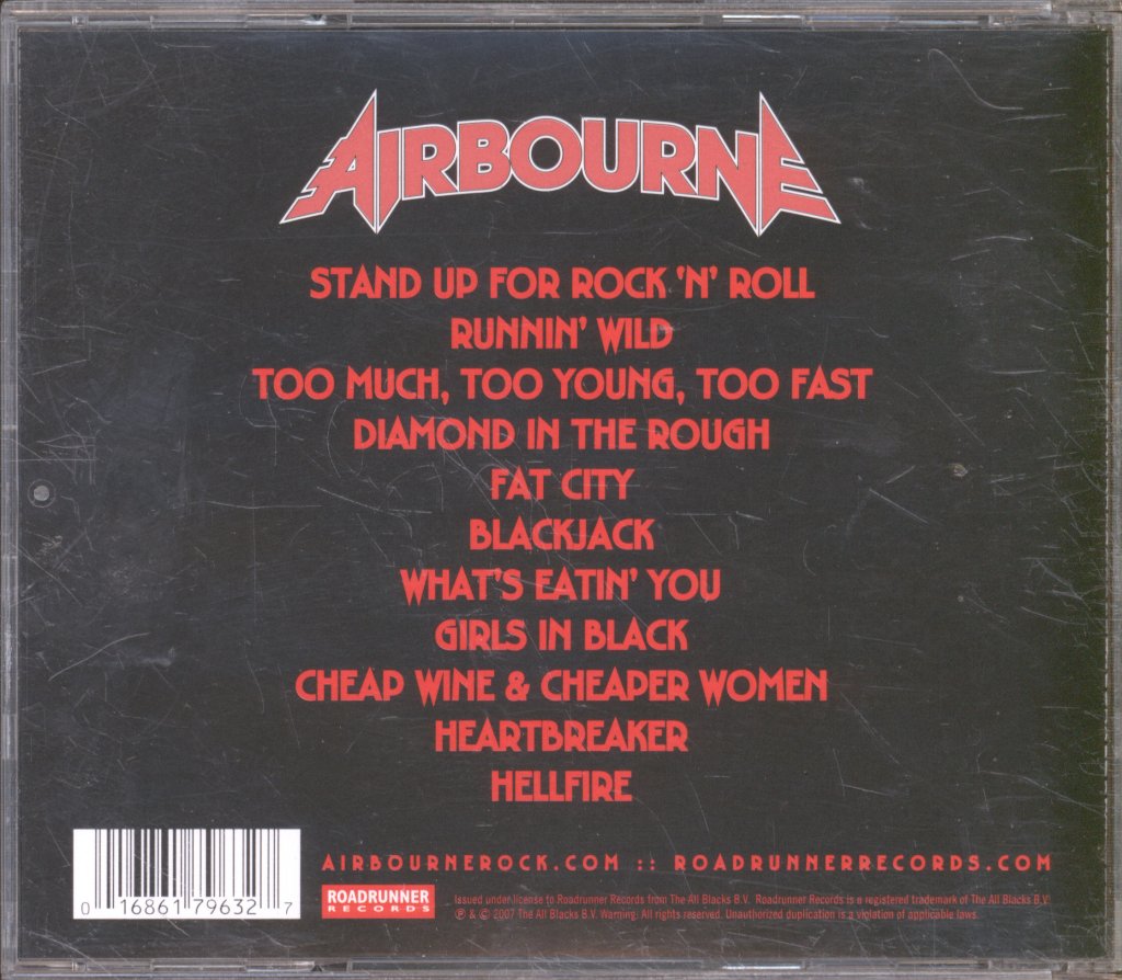 Airbourne - Runnin' Wild - Cd