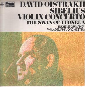 David Oistrakh - Sibelius - Violin Concerto / Swan Of Tuonela - Lp