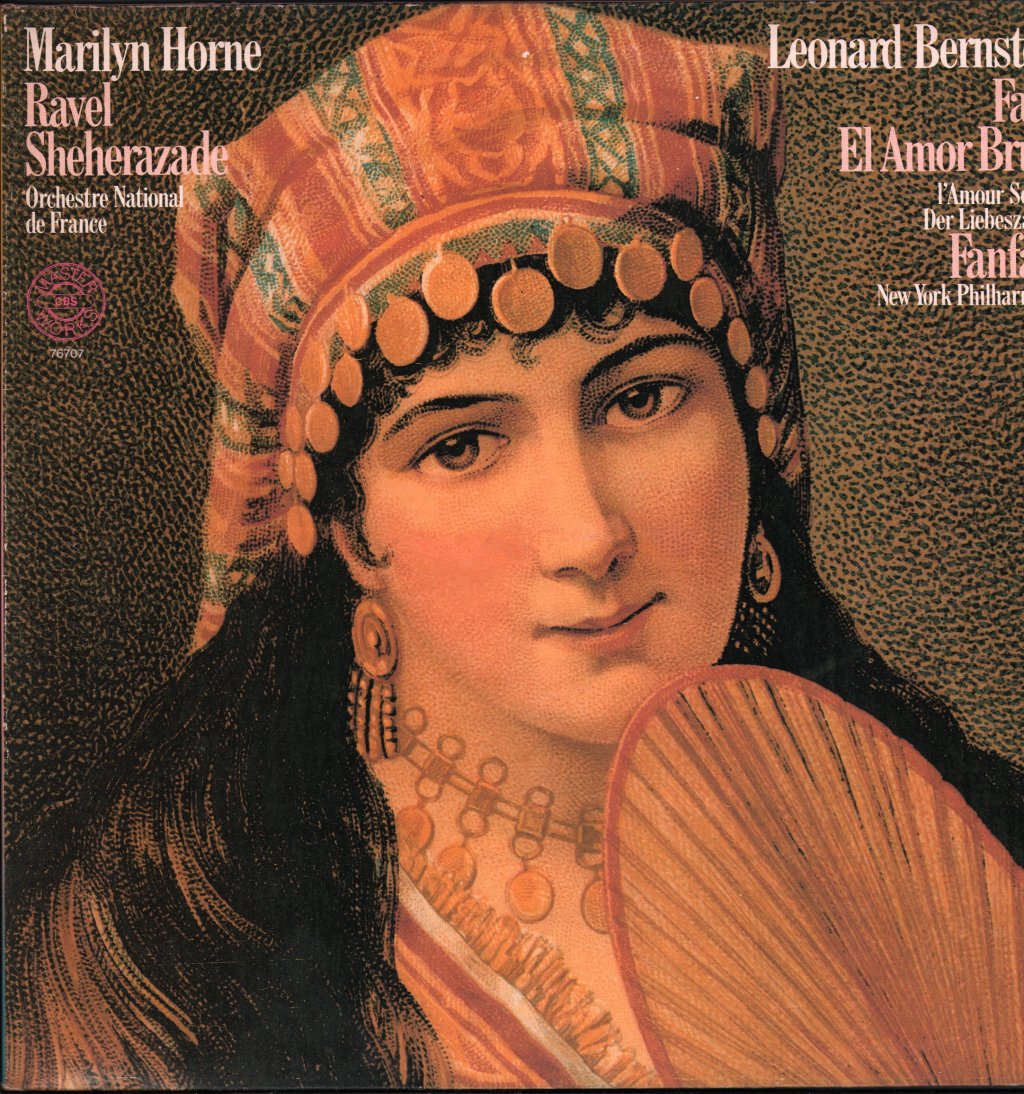 Marilyn Horne / Leonard Bernstein / Orchestre National De France - Ravel - Sheherazade / Falla - El Amor Brujo / Fanfare - Lp