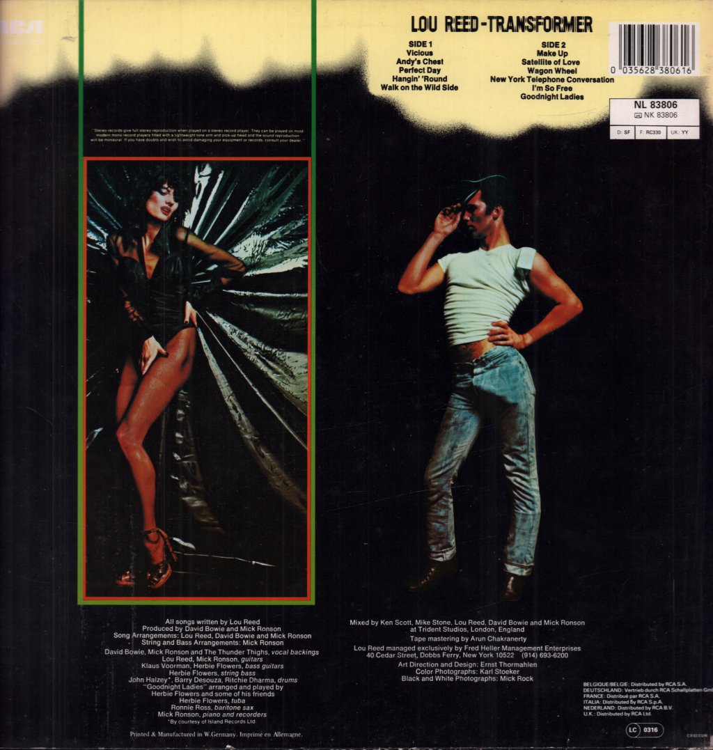 Lou Reed - Transformer - Lp