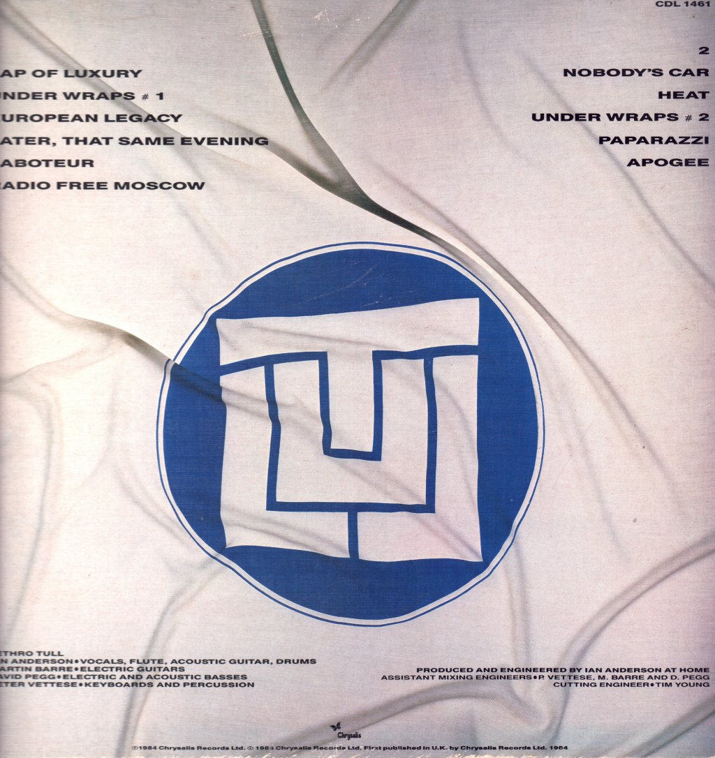 Jethro Tull - Under Wraps - Lp