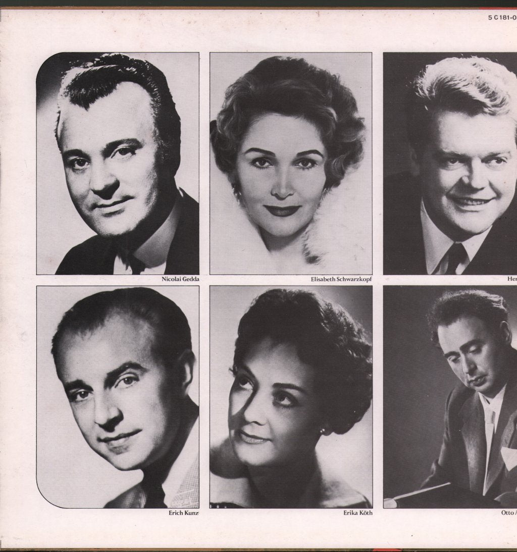 Elisabeth Schwarzkopf / Nicolai Gedda / Hermann Prey / Philharmonia Chorus & Orchestra / Otto Ackermann - Johann Strauss Jr. - Der Zigeunerbaron - Compleet - Double Lp