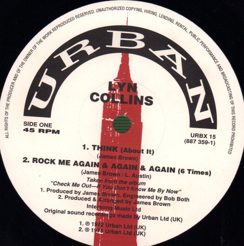 Lyn Collins - Think (About It) - 12 Inch