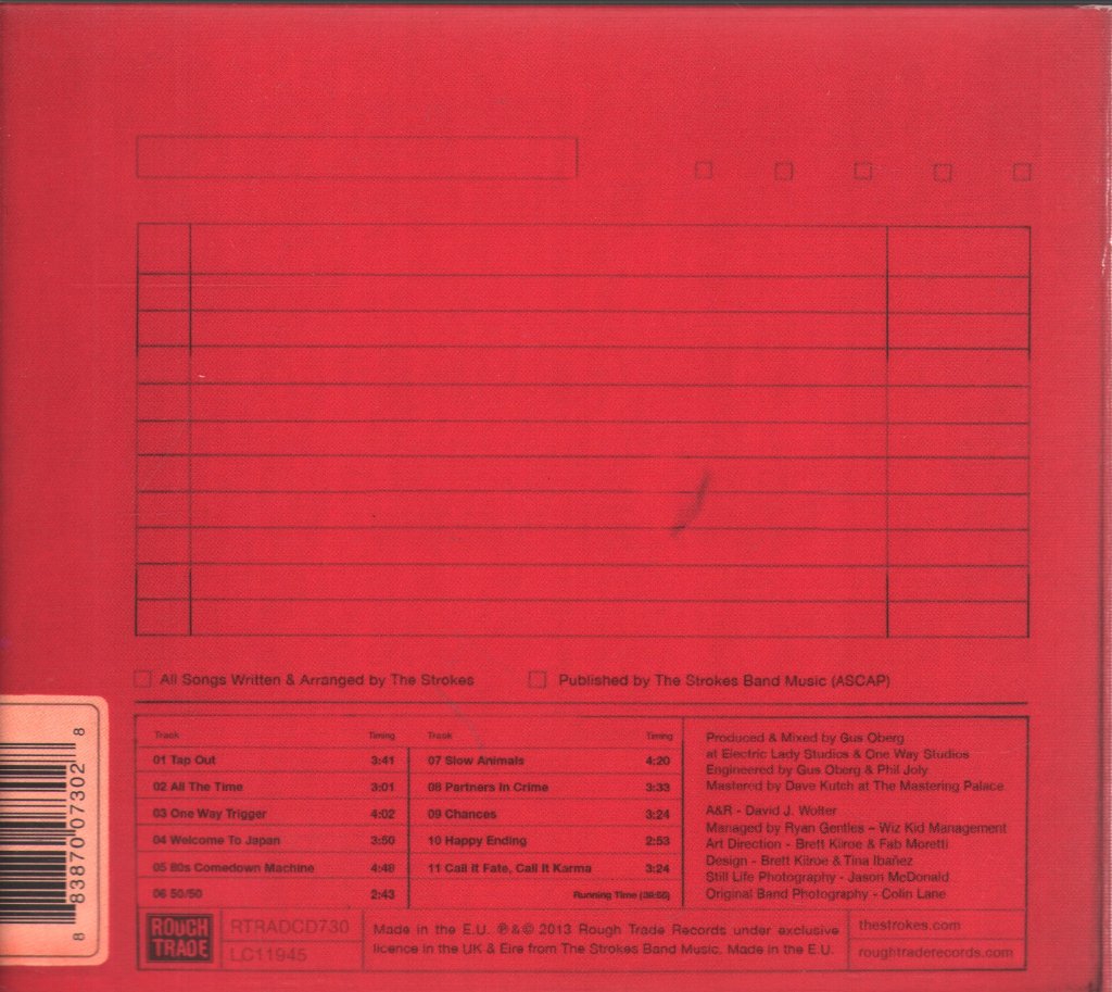 Strokes - Comedown Machine - Cd