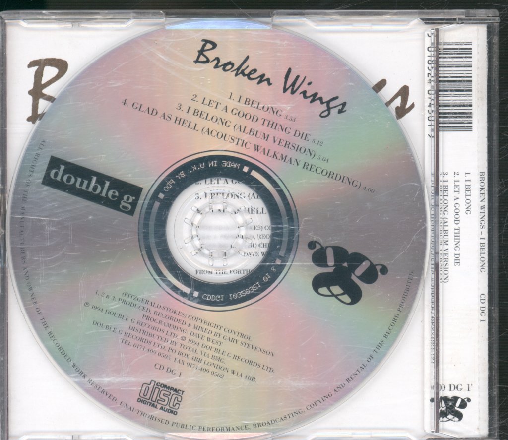 Broken Wings - I Belong - Cd