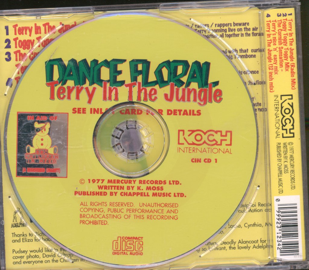 Dance Floral - Terry In The Jungle - Cd