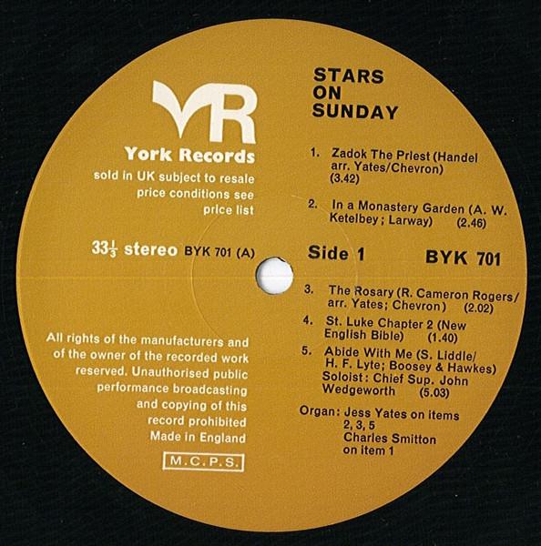 Various Artists - Stars On Sunday - Lp