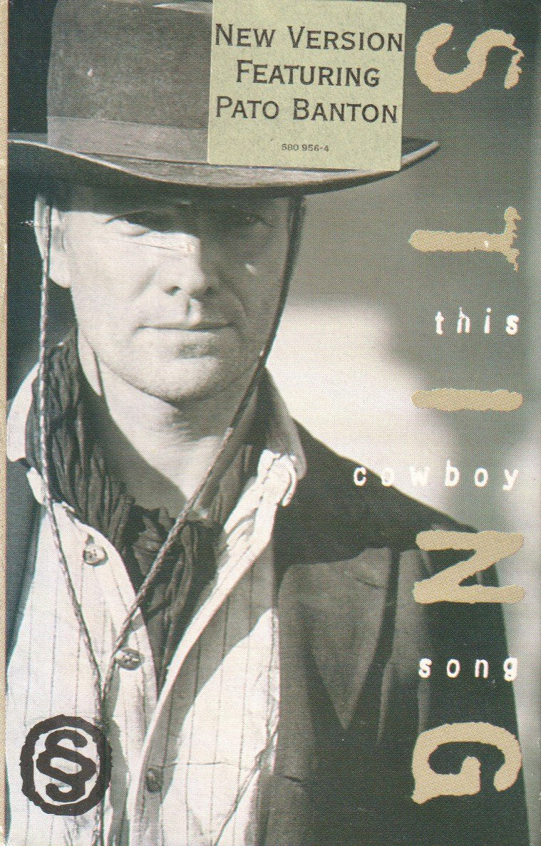 Sting - This Cowboy Song - Cassette