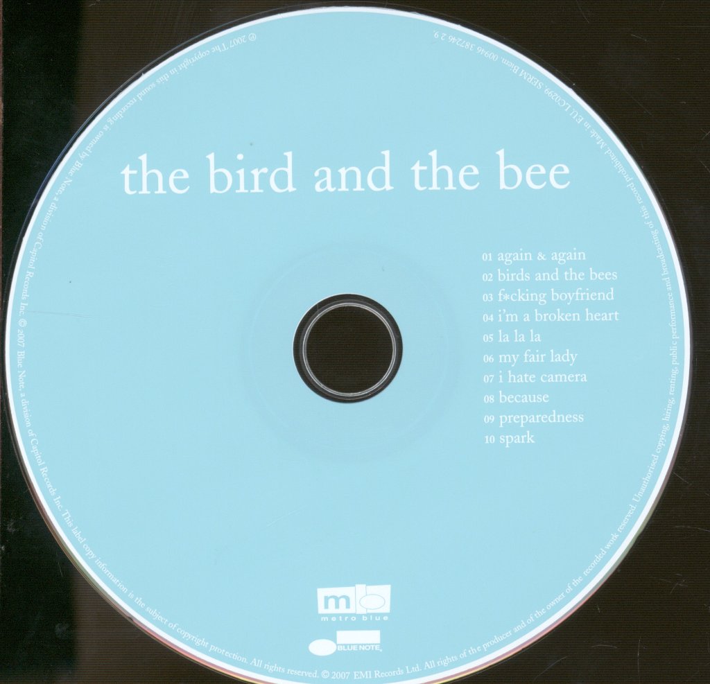 Bird And The Bee - Bird And The Bee - Cd