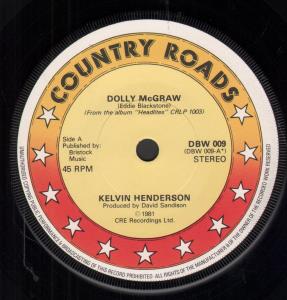 Kelvin Henderson - Dolly Mcgraw - 7 Inch