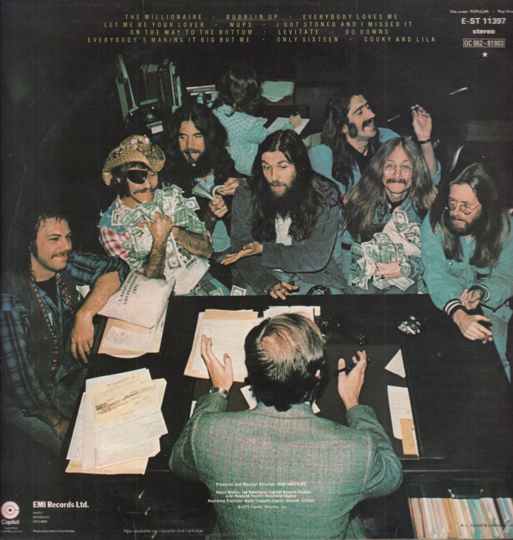 Dr Hook - Bankrupt - Lp