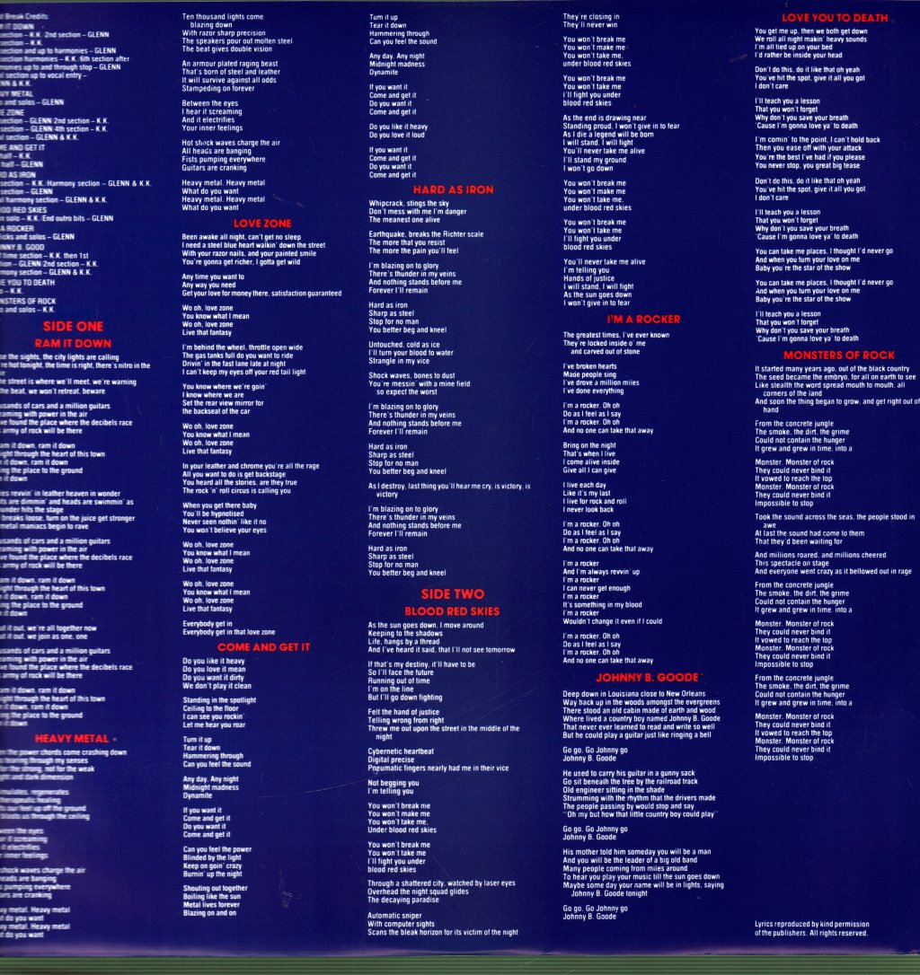 Judas Priest - Ram It Down - Lp