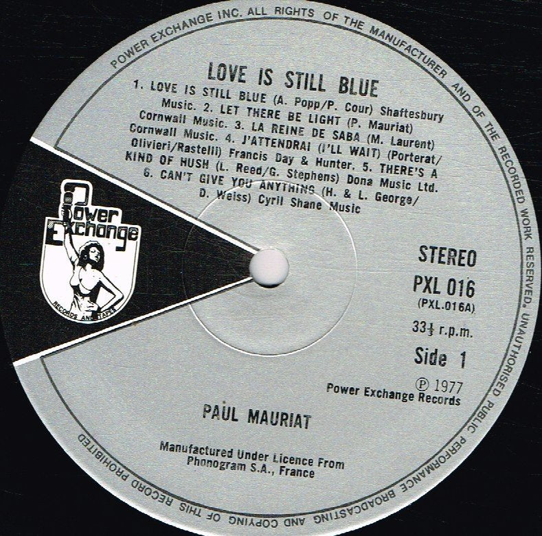 Paul Mauriat - Love Is Still Blue - Lp
