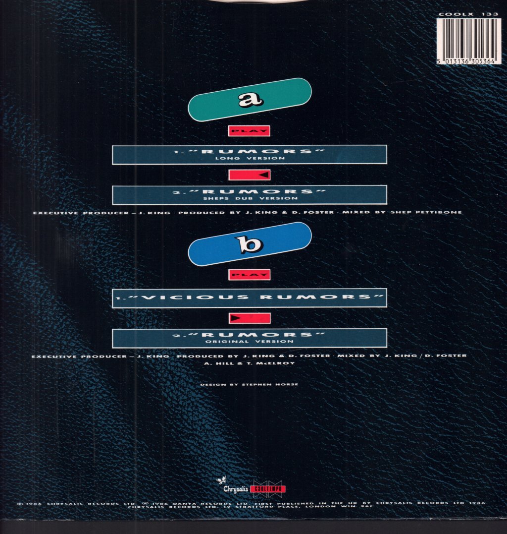 Timex Social Club - Rumors - 12 Inch