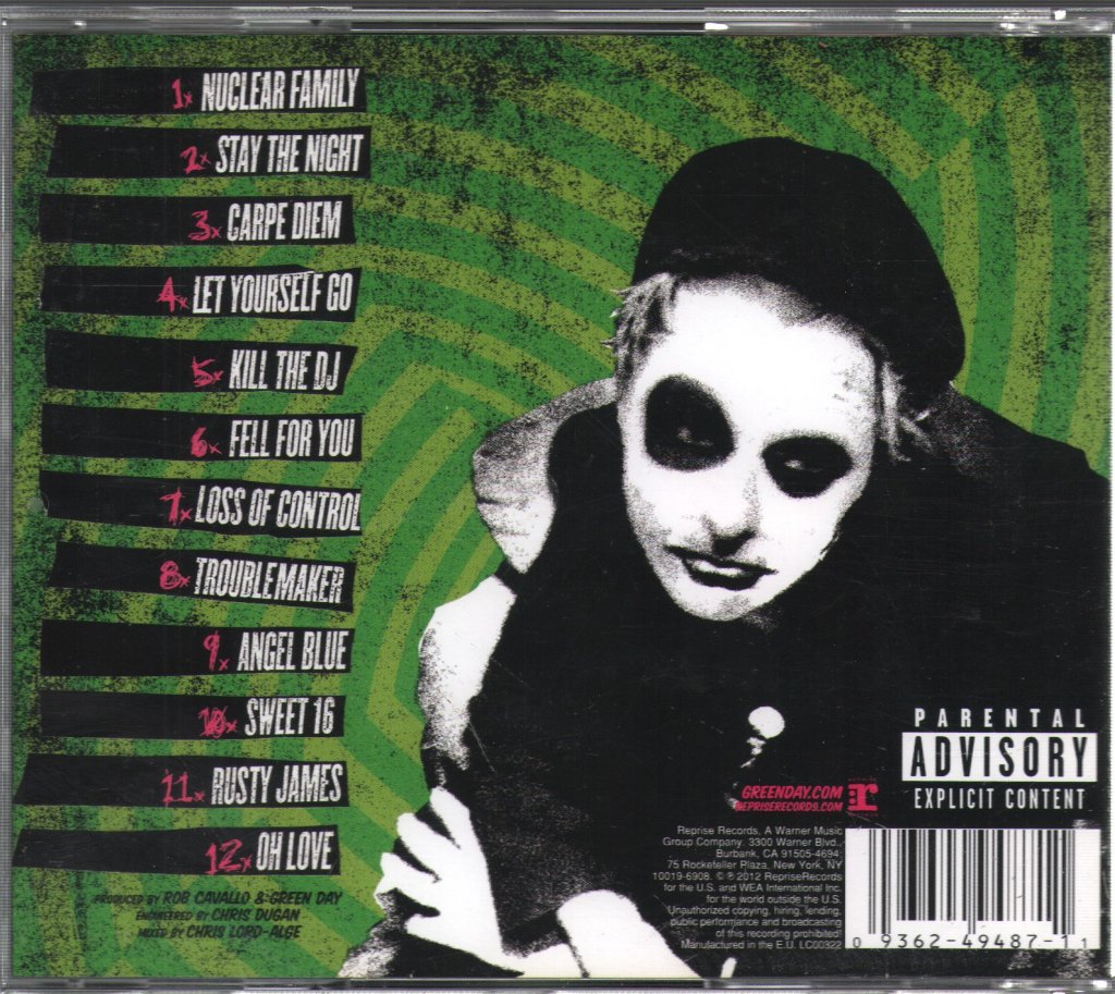 Green Day - Uno - Cd