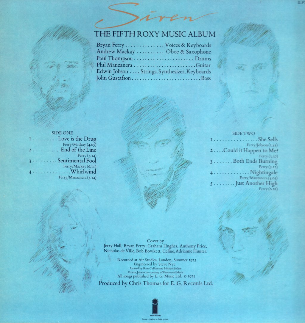 Roxy Music - Siren - Lp