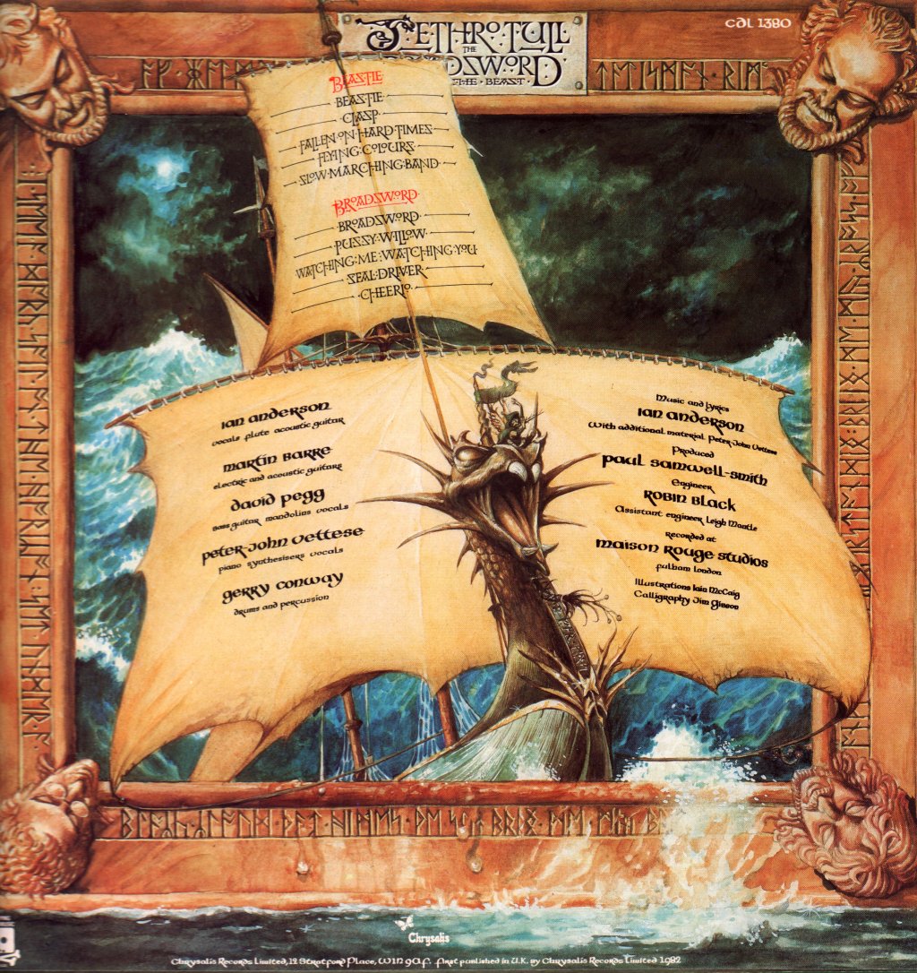 Jethro Tull - Broadsword And The Beast - Lp