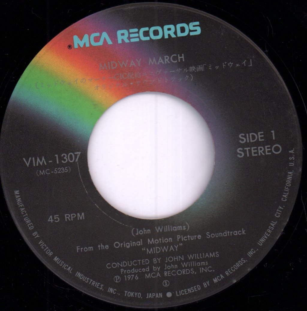 John Williams - Midway March - 7 Inch