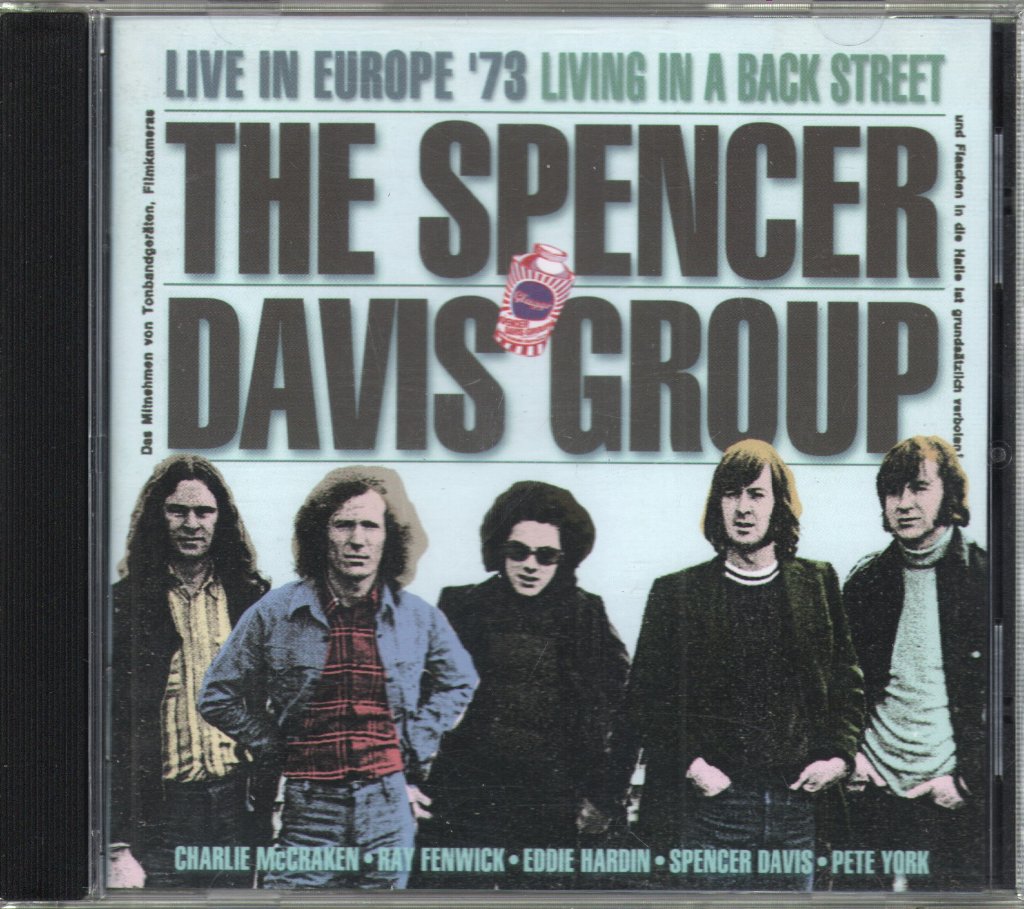 Spencer Davis Group - Live In Europe 73 - Cd