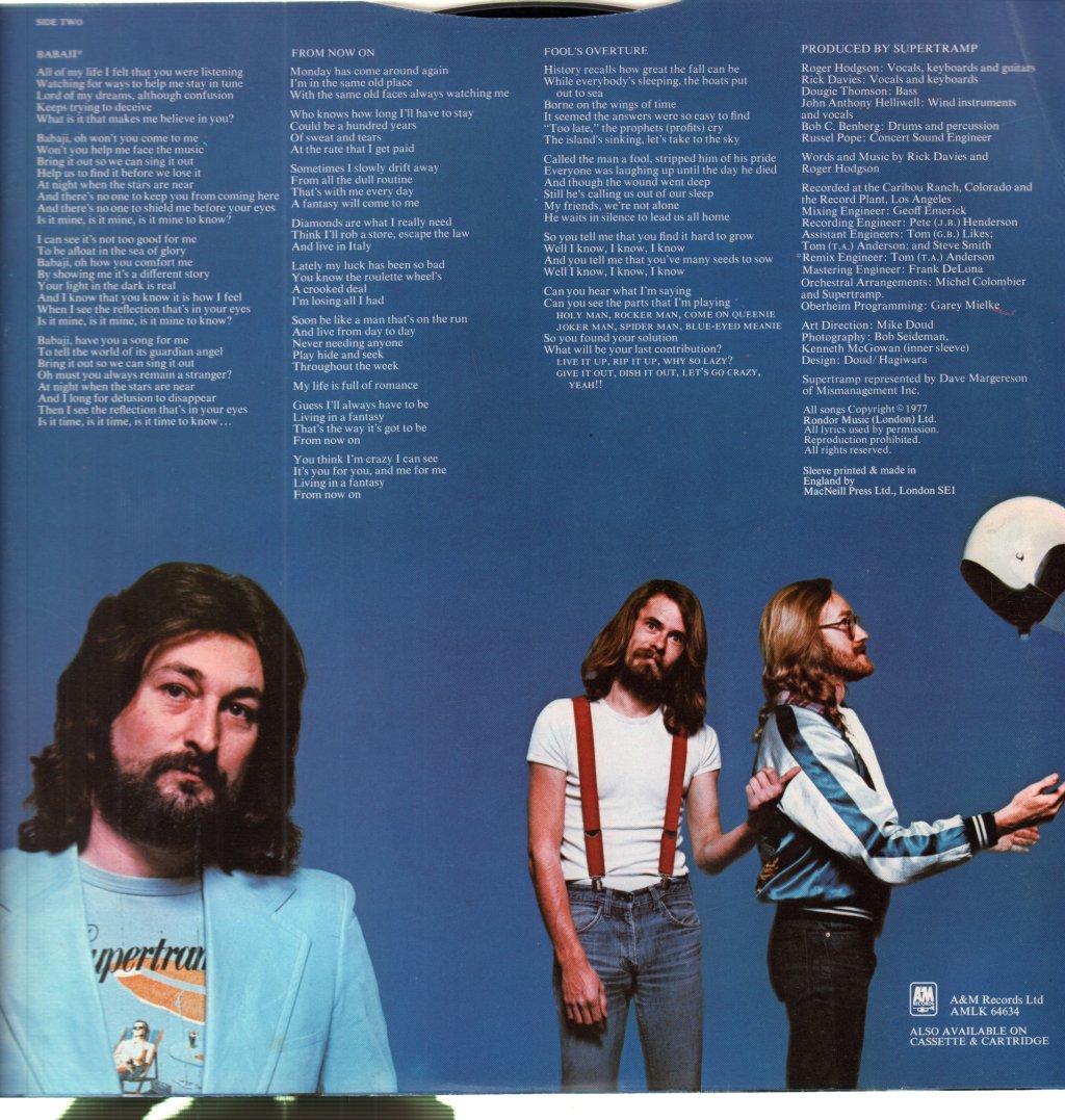 Supertramp - Even In The Quietest Moments - Lp