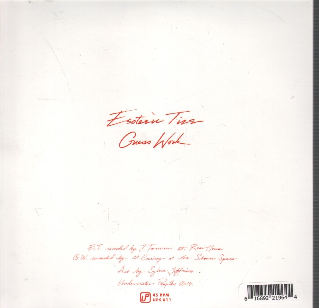 Free Time - Esoteric Tizz - 7 Inch