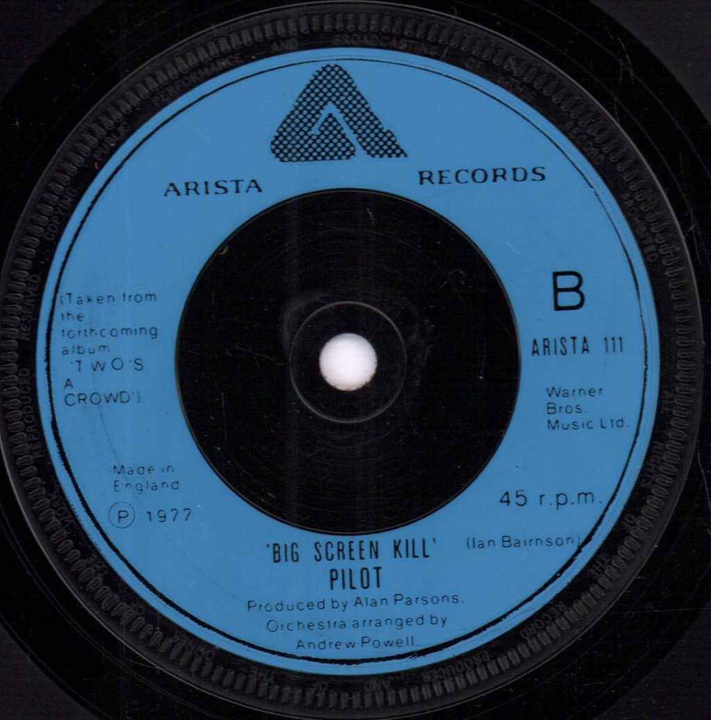 Pilot - Get Up And Go - 7 Inch