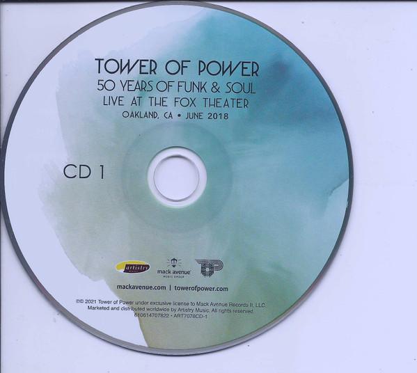 Tower Of Power - 50 Years Of Funk & Soul: Live At The Fox Theater-Oakland Ca-June 2018 - Cd Set