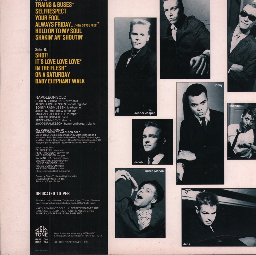 Napoleon Solo - Shot! - Lp