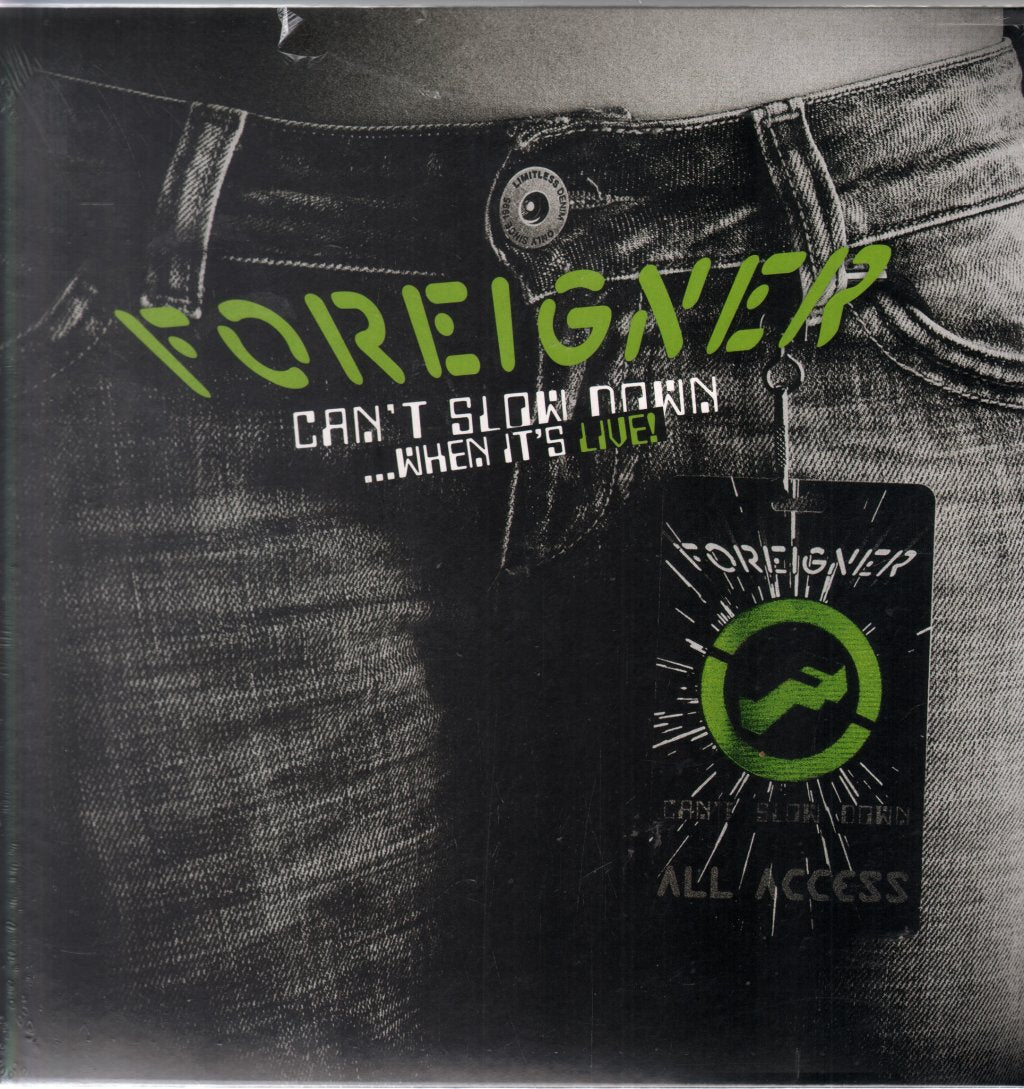 Foreigner - Can't Slow Down When It's Live - Double Lp