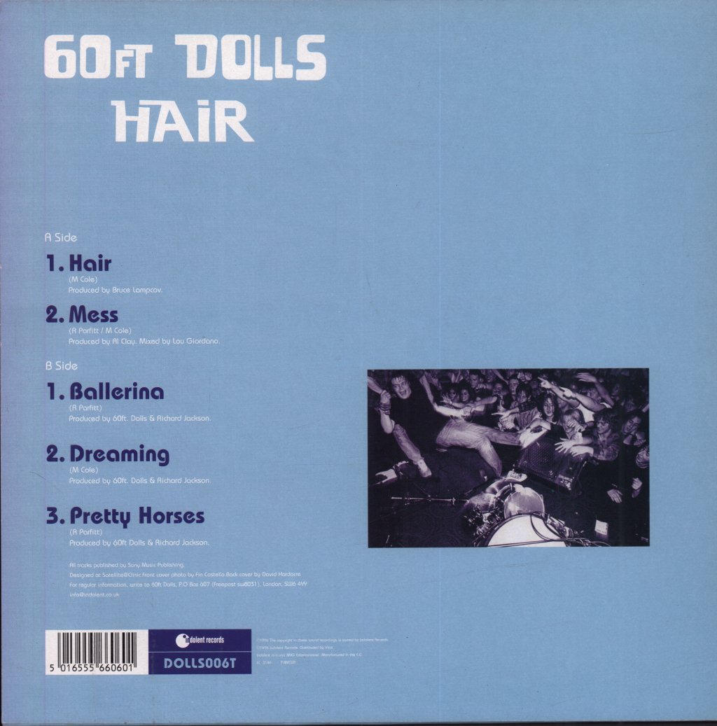 60 Ft Dolls - Hair - 10 Inch