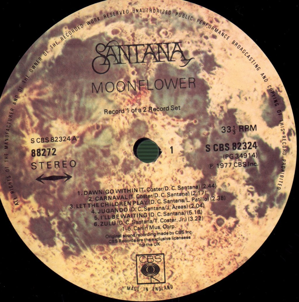Santana - Moonflower - Double Lp