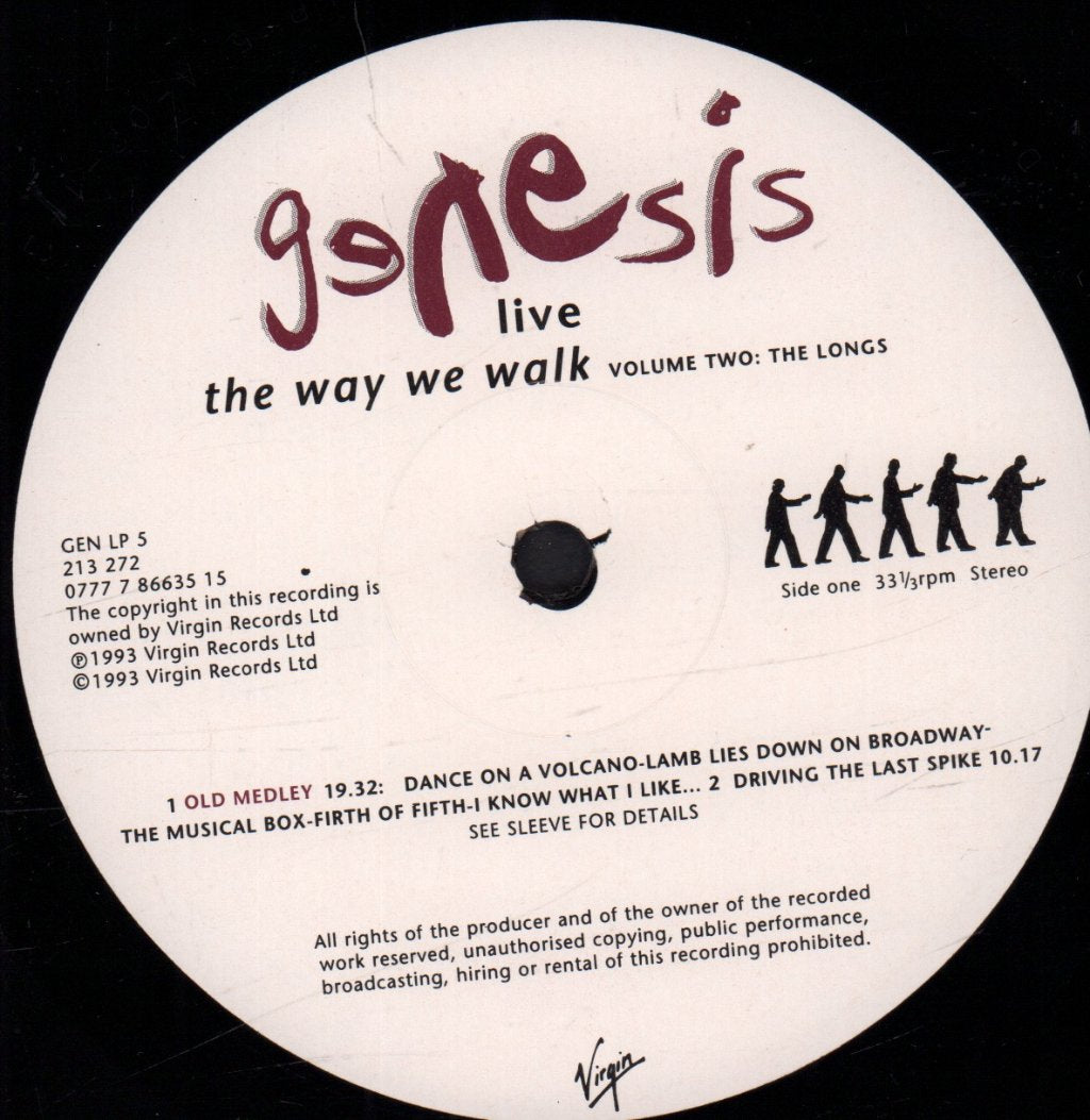 Genesis - Way We Walk Live volume 2 the longs - Lp