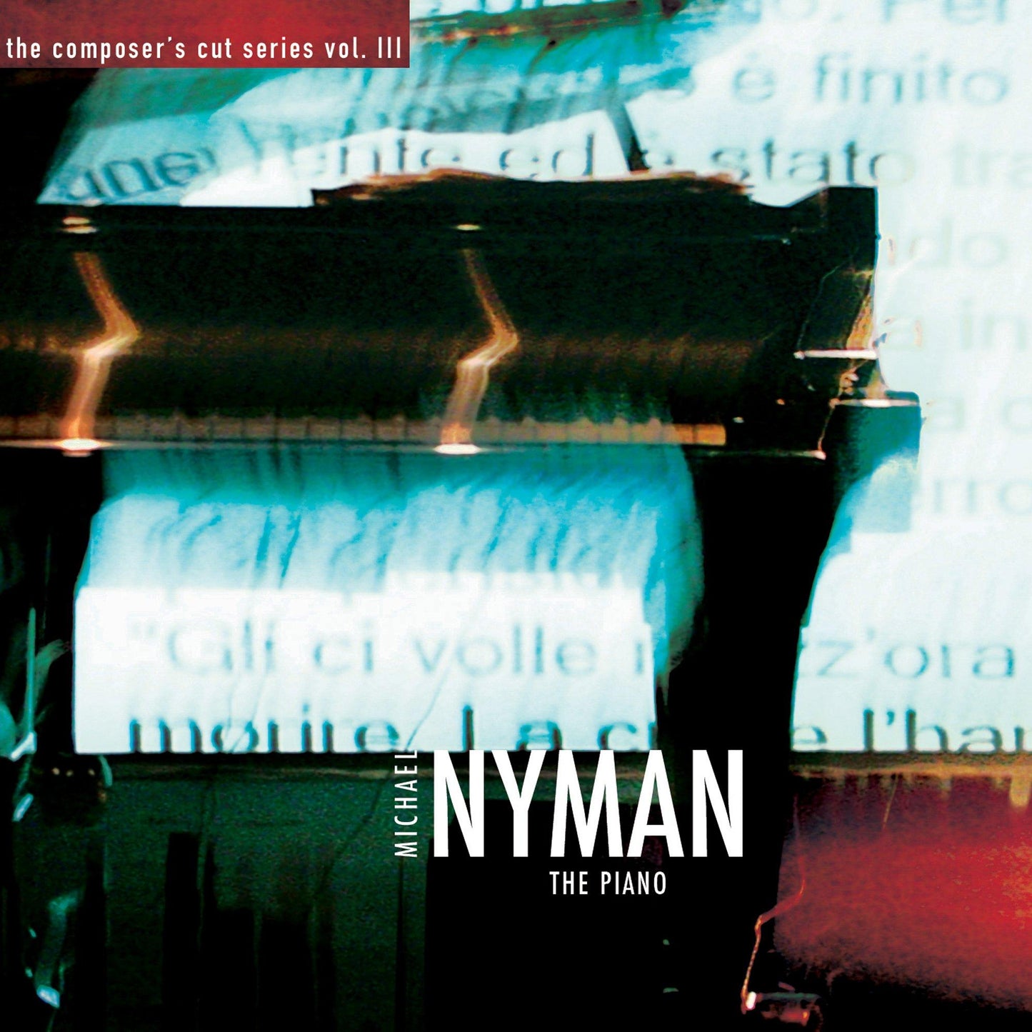 Michael Nyman - Piano - Cd
