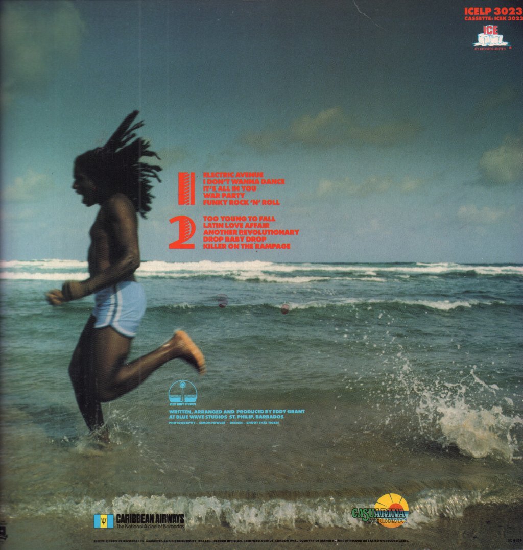 Eddy Grant - Killer On The Rampage - Lp
