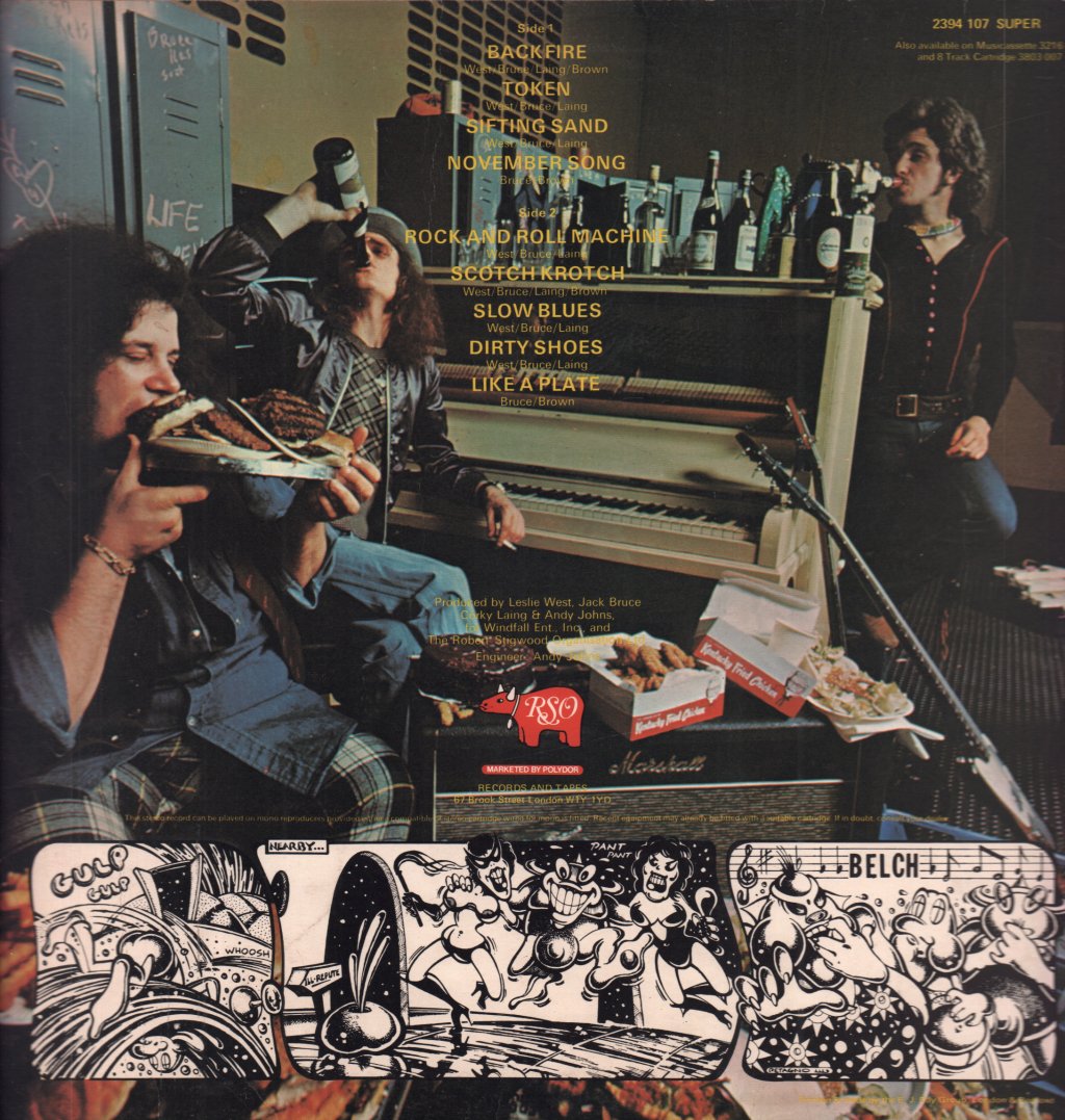 West Bruce And Laing - Whatever Turns You On - Lp