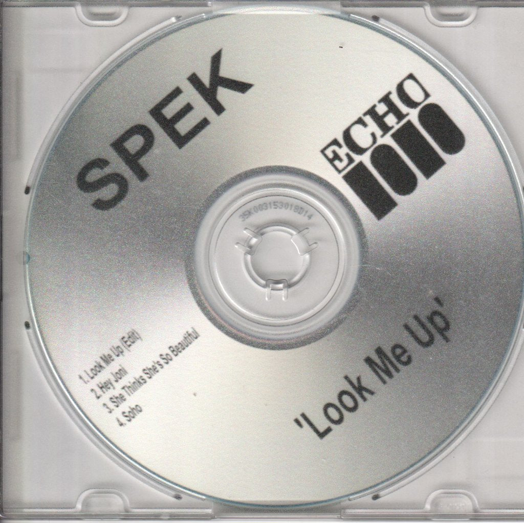 Spek - Look Me Up - Cdr
