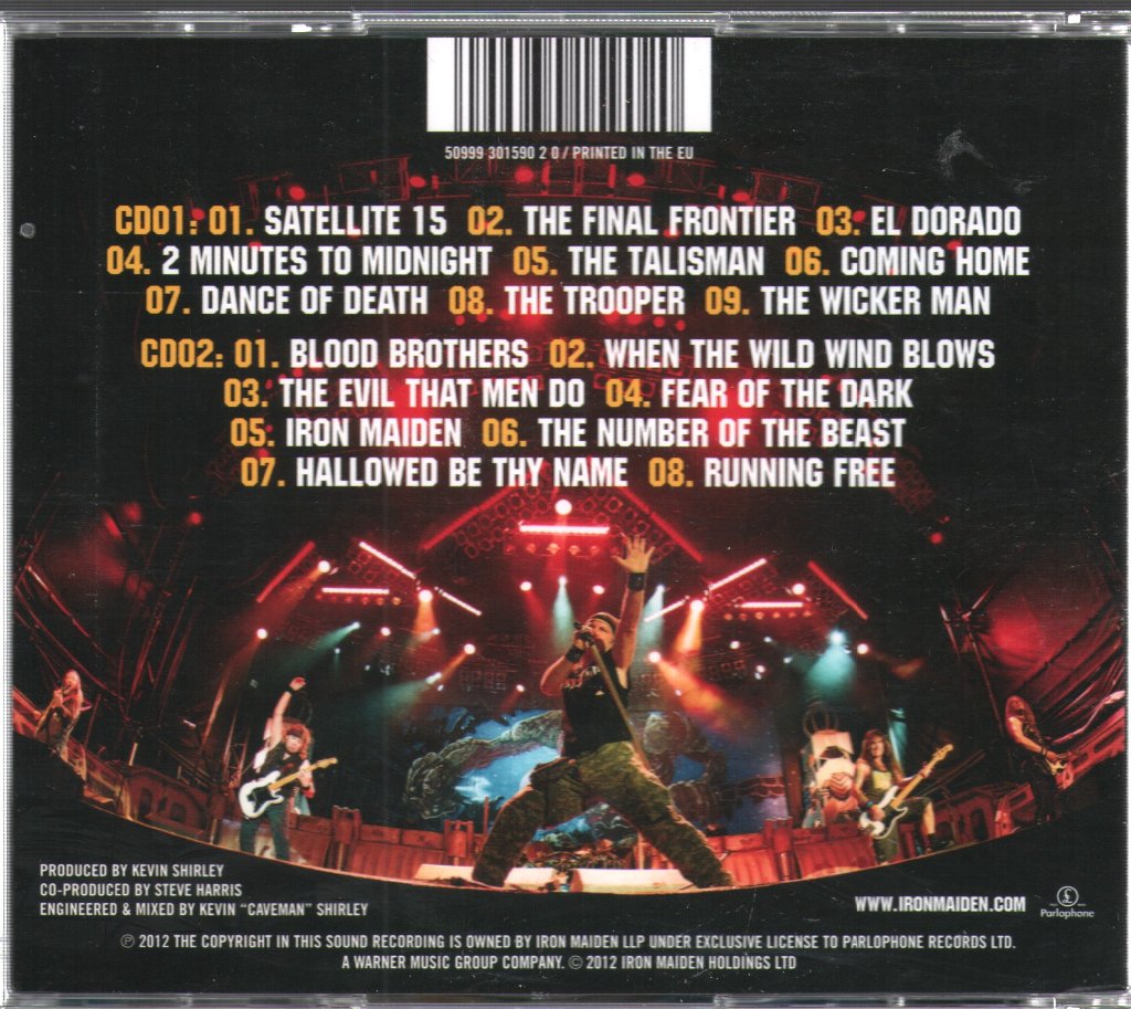 Iron Maiden - En Vivo! - Double Cd