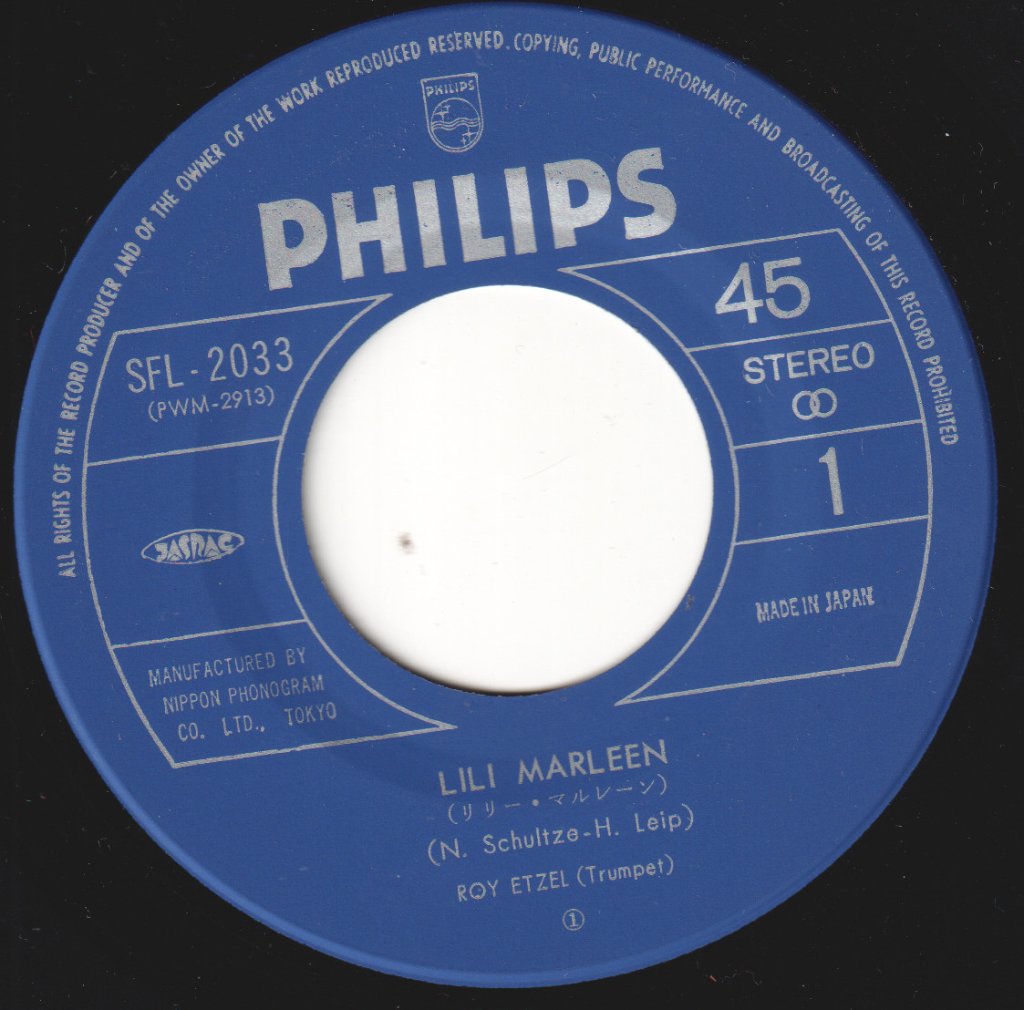 Roy Etzel - lili marleen - 7 Inch