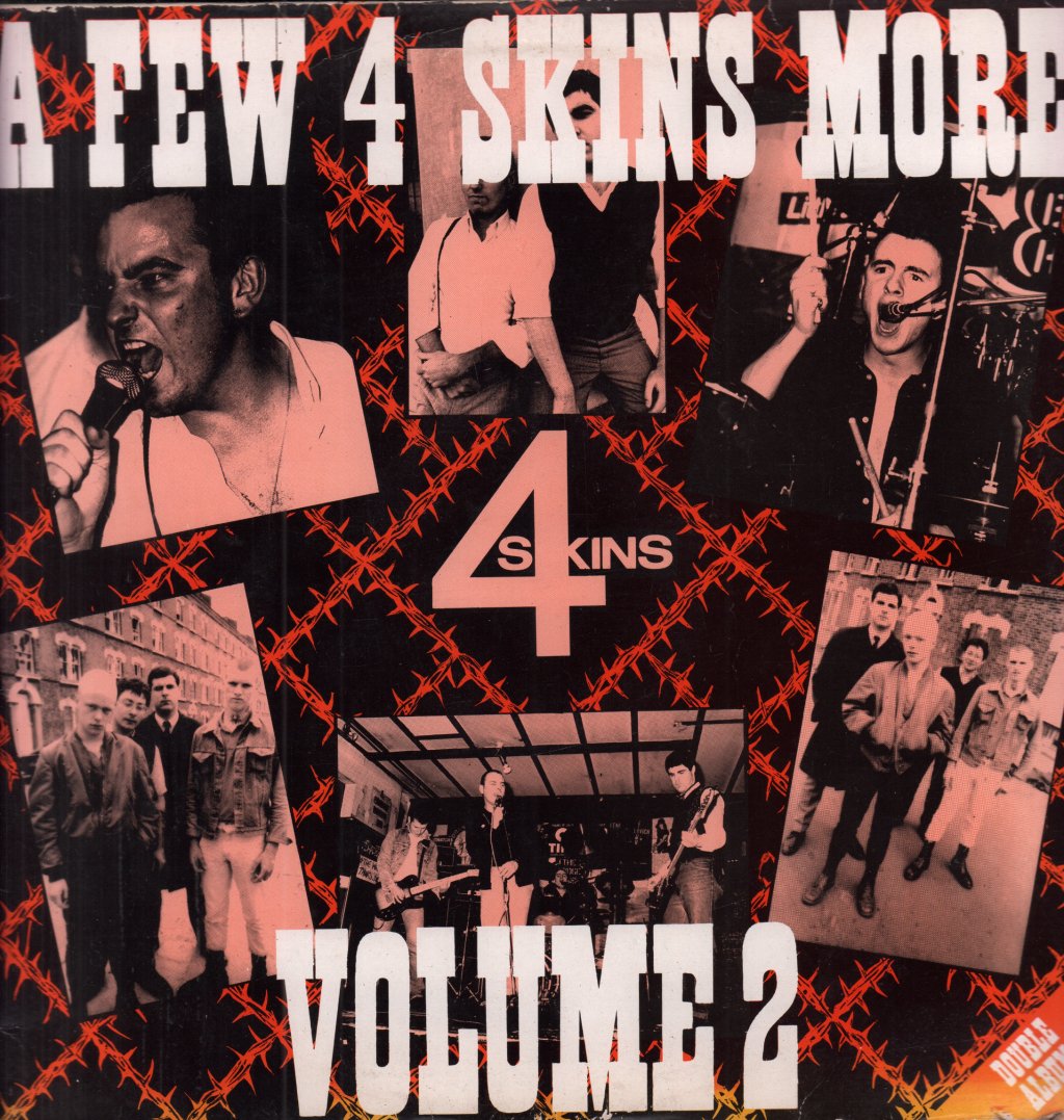 4 Skins - A Few 4 Skins More Volume 2 - Double Lp