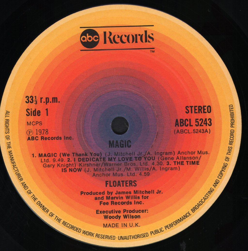 Floaters - Magic - Lp