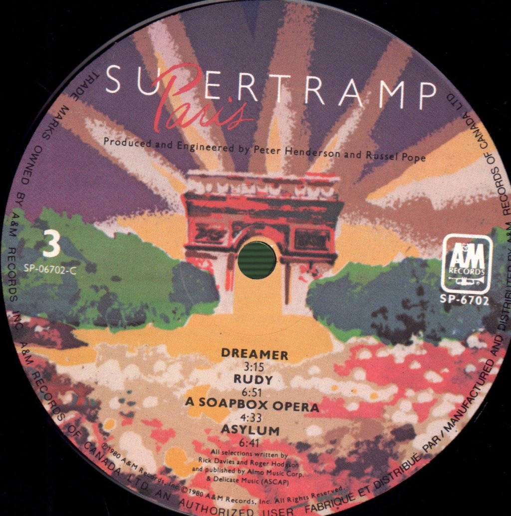 Supertramp - Paris - Double Lp