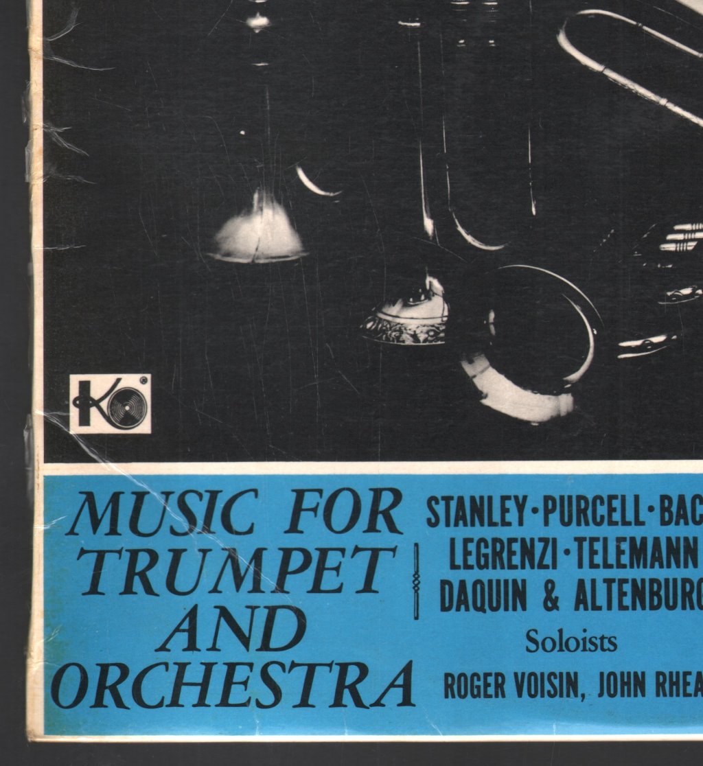 Roger Voisin / John Rhea / Emanuel Vardi / Kapp Sinfonietta - Music For Trumpet & Orchestra Vol.3 - Lp