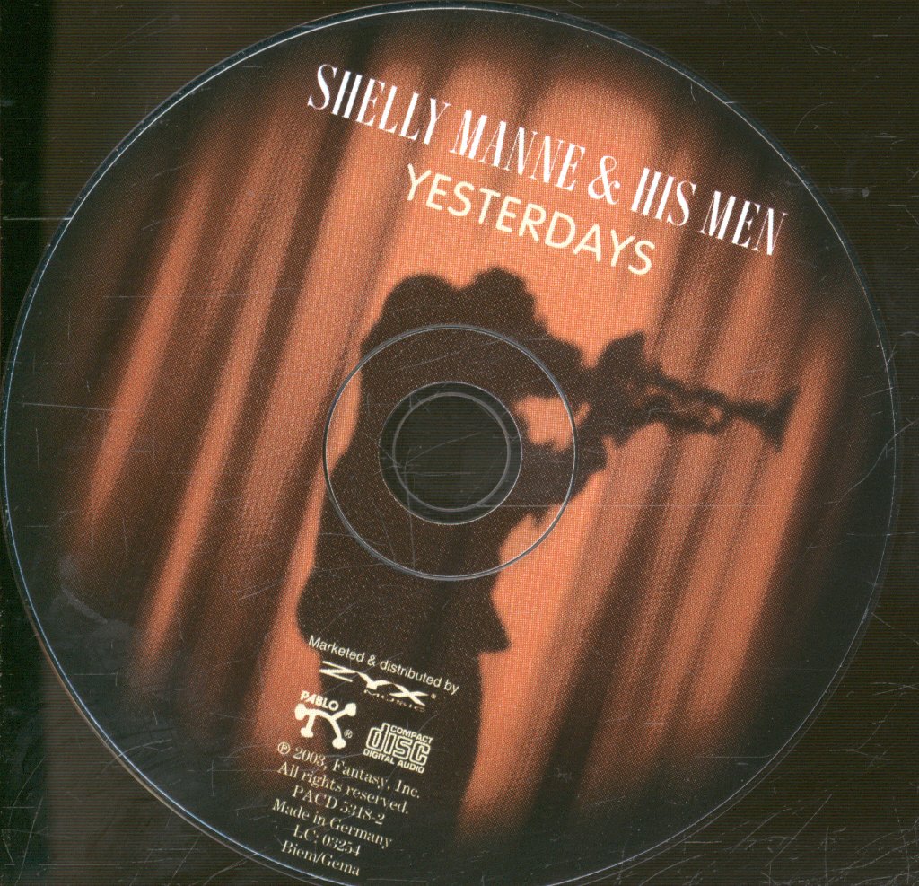 Shelly Manne And His Men - Yesterdays - Cd