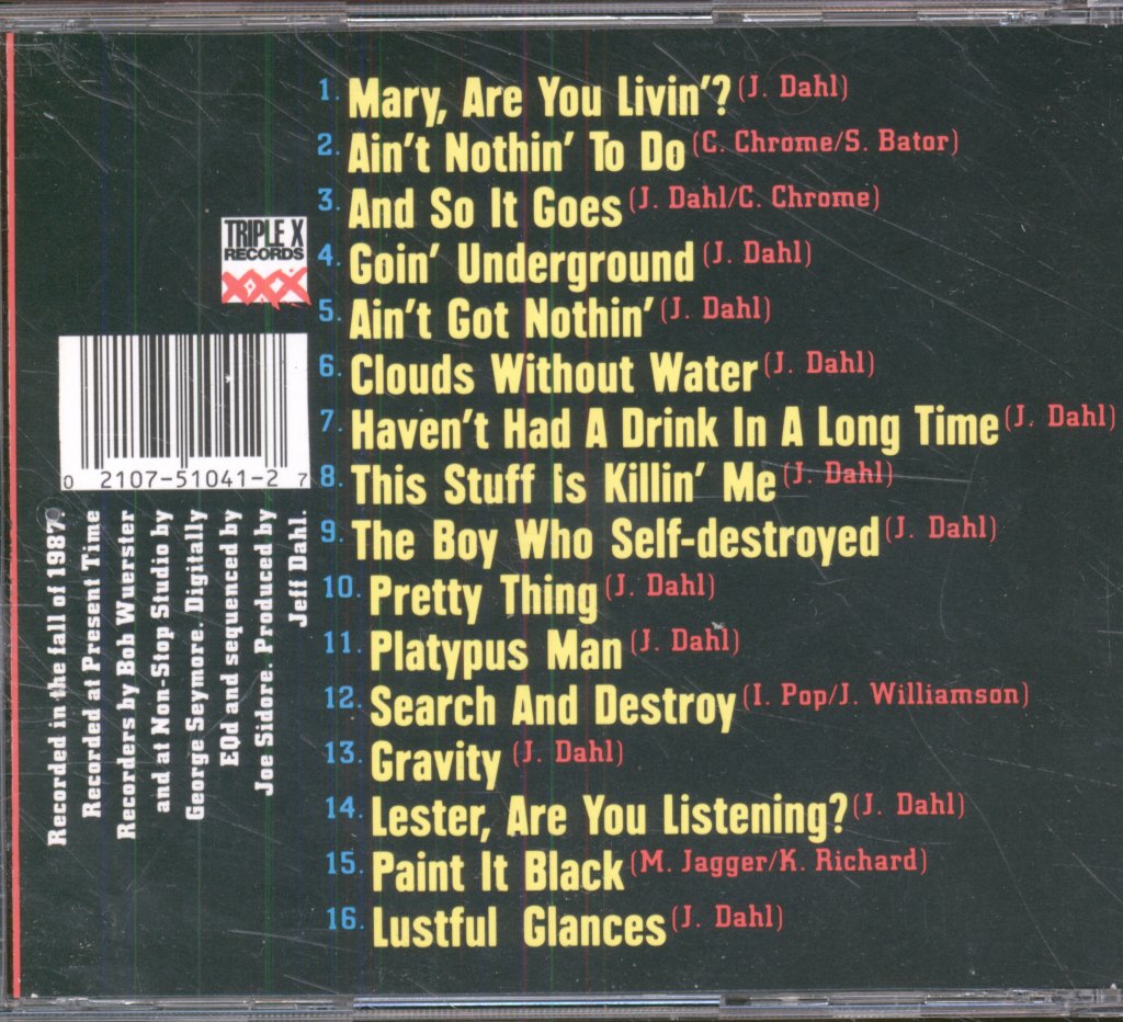 Jeff Dahl - I Kill Me - Cd