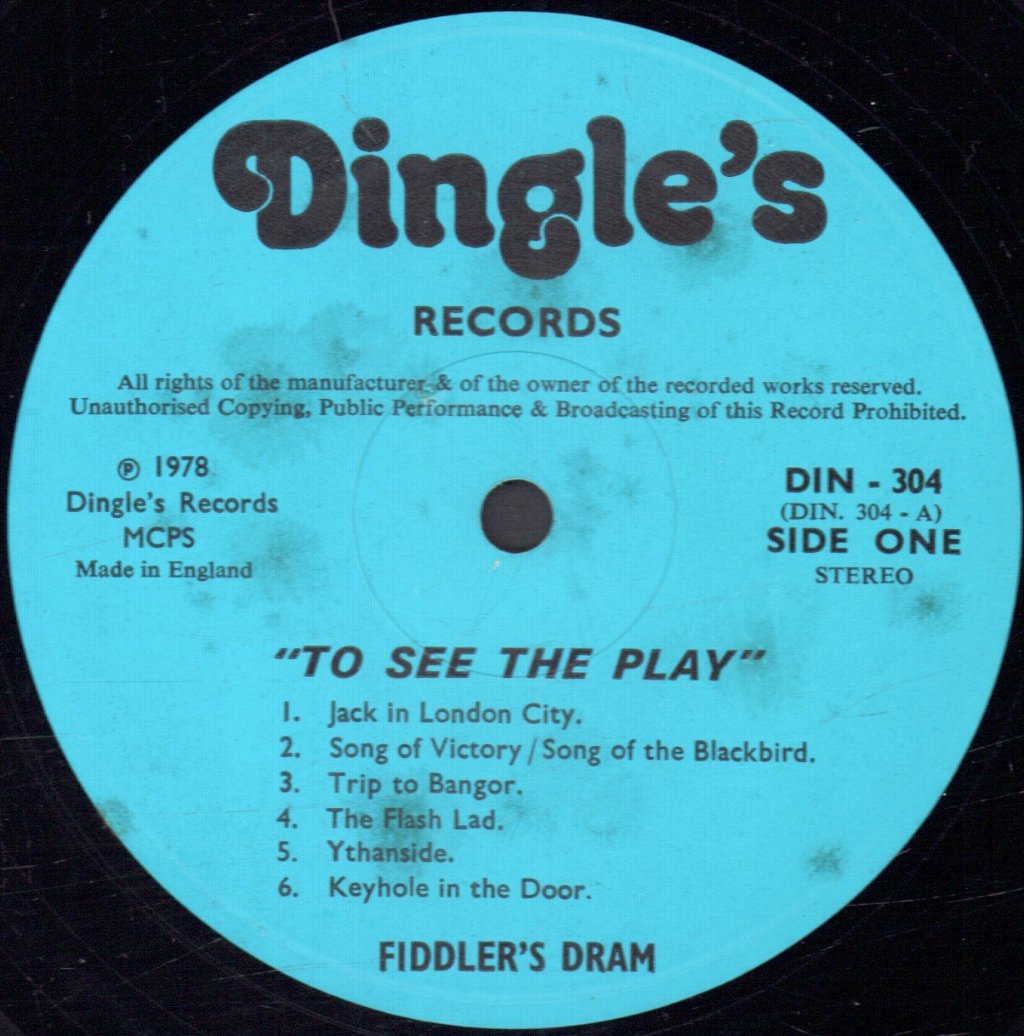 Fiddler's Dram - To See The Play - Lp