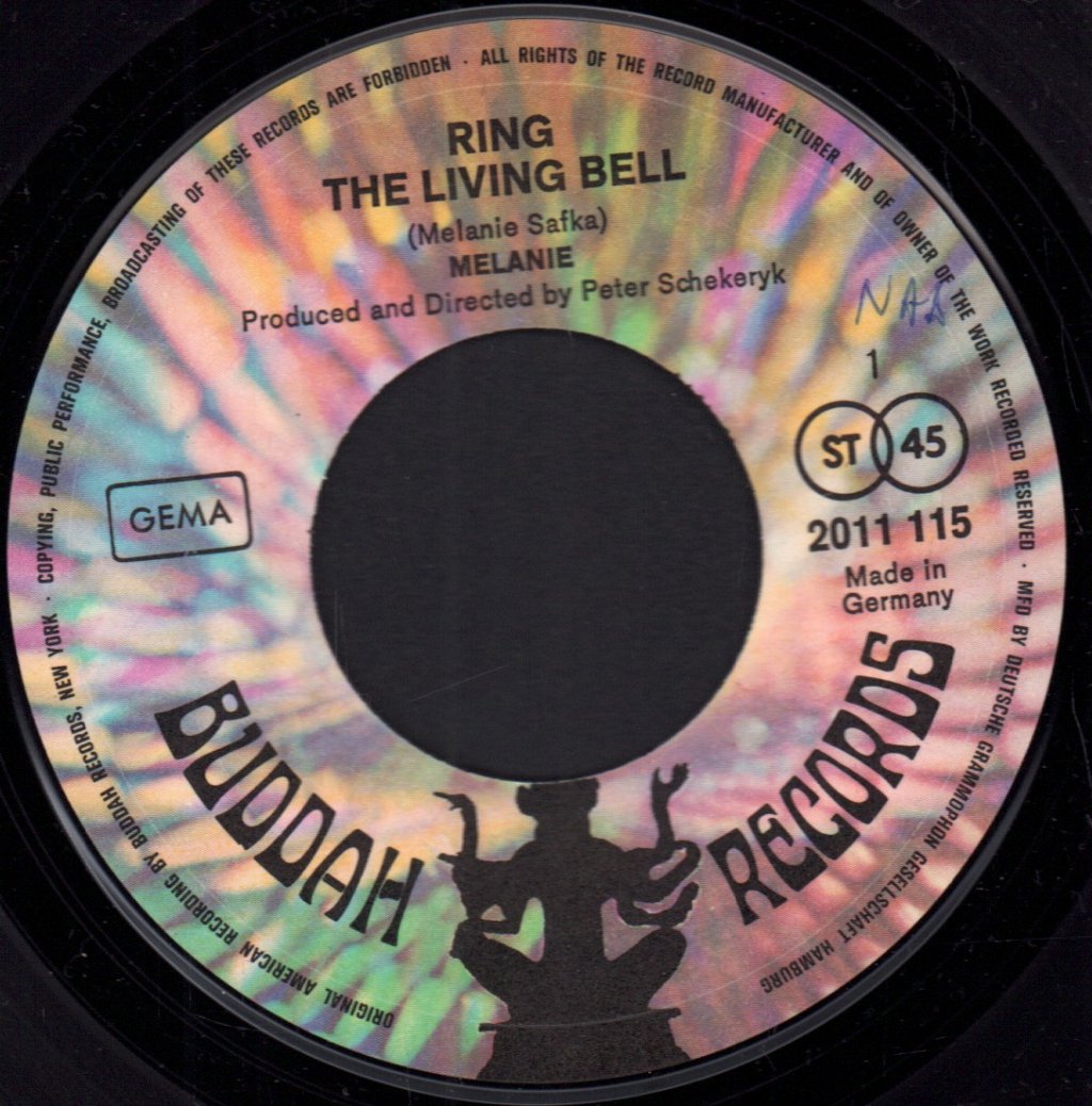 Melanie - Ring The Living Bell - 7 Inch